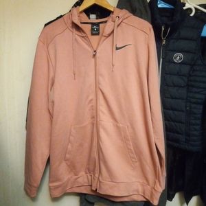 Nike Dri fit Women's Jacket Size L in color coral